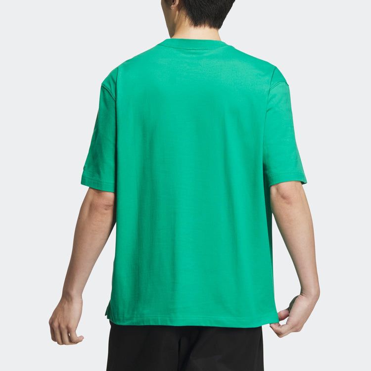 Adidas Graphic Embossed T-Shirts 'Green' IA8178 sold by KicksCrew product image thumbnail 3