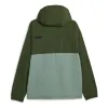 PUMA Oversized Hooded Windbreaker Jacket 'Olive Green' 675387-31 sold by KicksCrew
