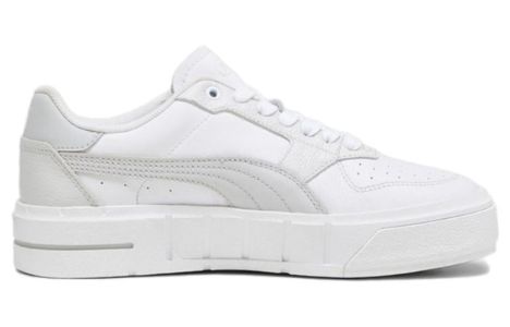 (WMNS) Puma Cali Court Leather 'White Cool Light Grey' 393802-08 sold by KicksCrew