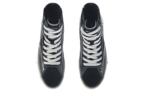 (WMNS) Li-Ning Lifestyle High Top Skate Shoes 'Black White' AETR002-1 sold by KicksCrew
