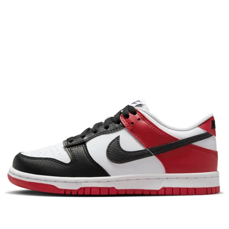 (GS) Nike Dunk Low 'Black Toe' HF9980-600 sold by KicksCrew