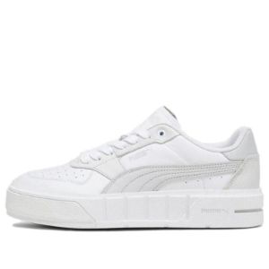 (WMNS) Puma Cali Court Leather 'White Cool Light Grey' 393802-08 sold by KicksCrew
