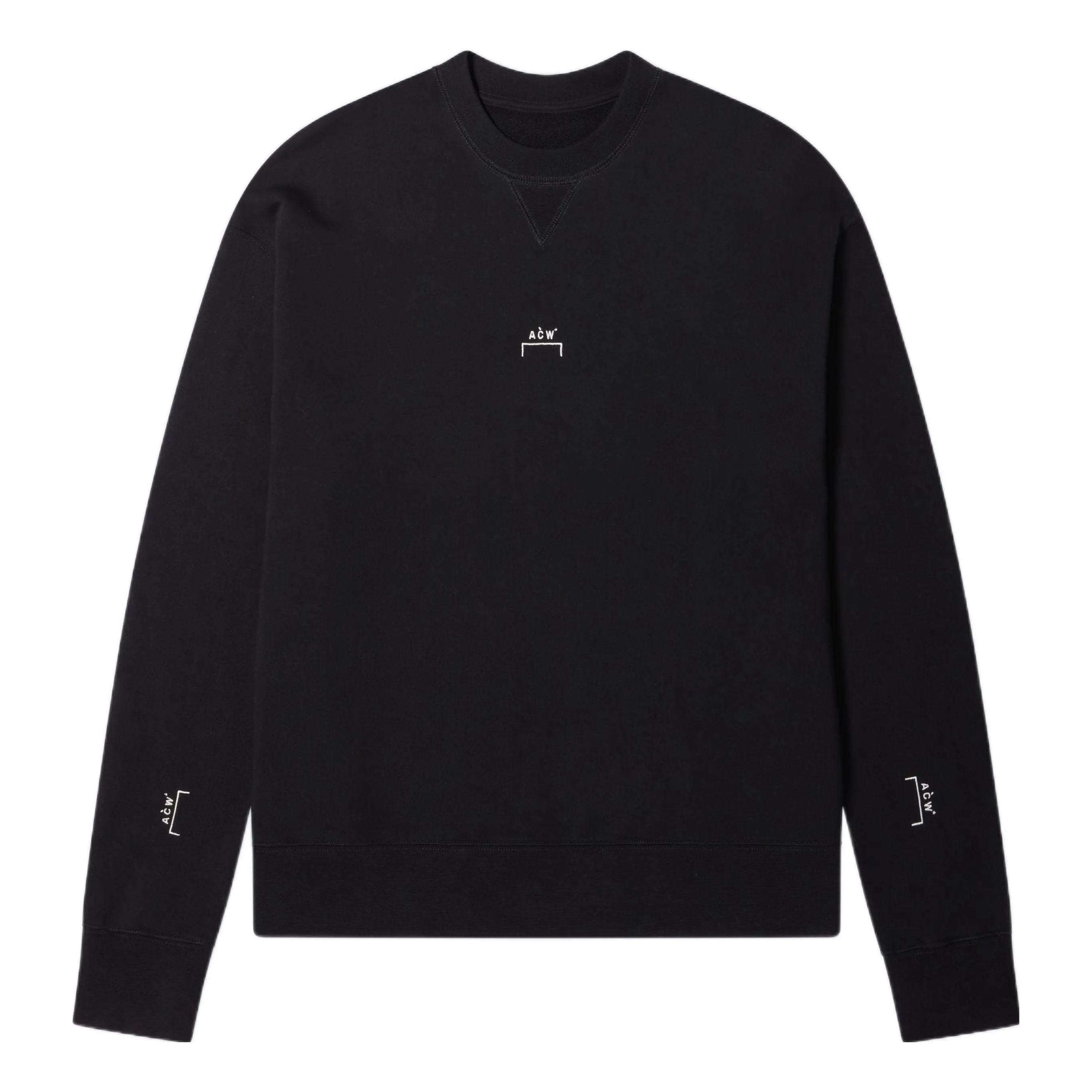 A-COLD-WALL* Essential Sweatshirt 'Black' ACWMW080-BLACK sold by KicksCrew