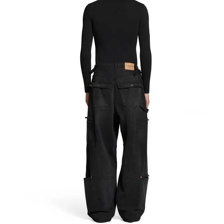 Balenciaga Cargo Pants 'Black' 767971TNW111672 sold by KicksCrew product image thumbnail 4