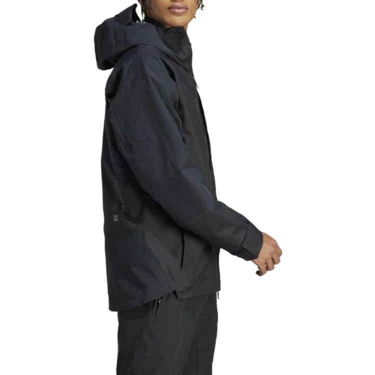 adidas TERREX Xploric RAIN.RDY Hiking Jacket 'Black' HN2921 sold by KicksCrew product image thumbnail 5