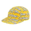 Supreme Signature Script Logo Camp Cap 'Yellow White' SUP-SS19-148 sold by KicksCrew