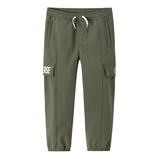 (GS) Converse Solid Color Elastic Waist Pants 'Olive Green' CV2312128GS-001 sold by KicksCrew