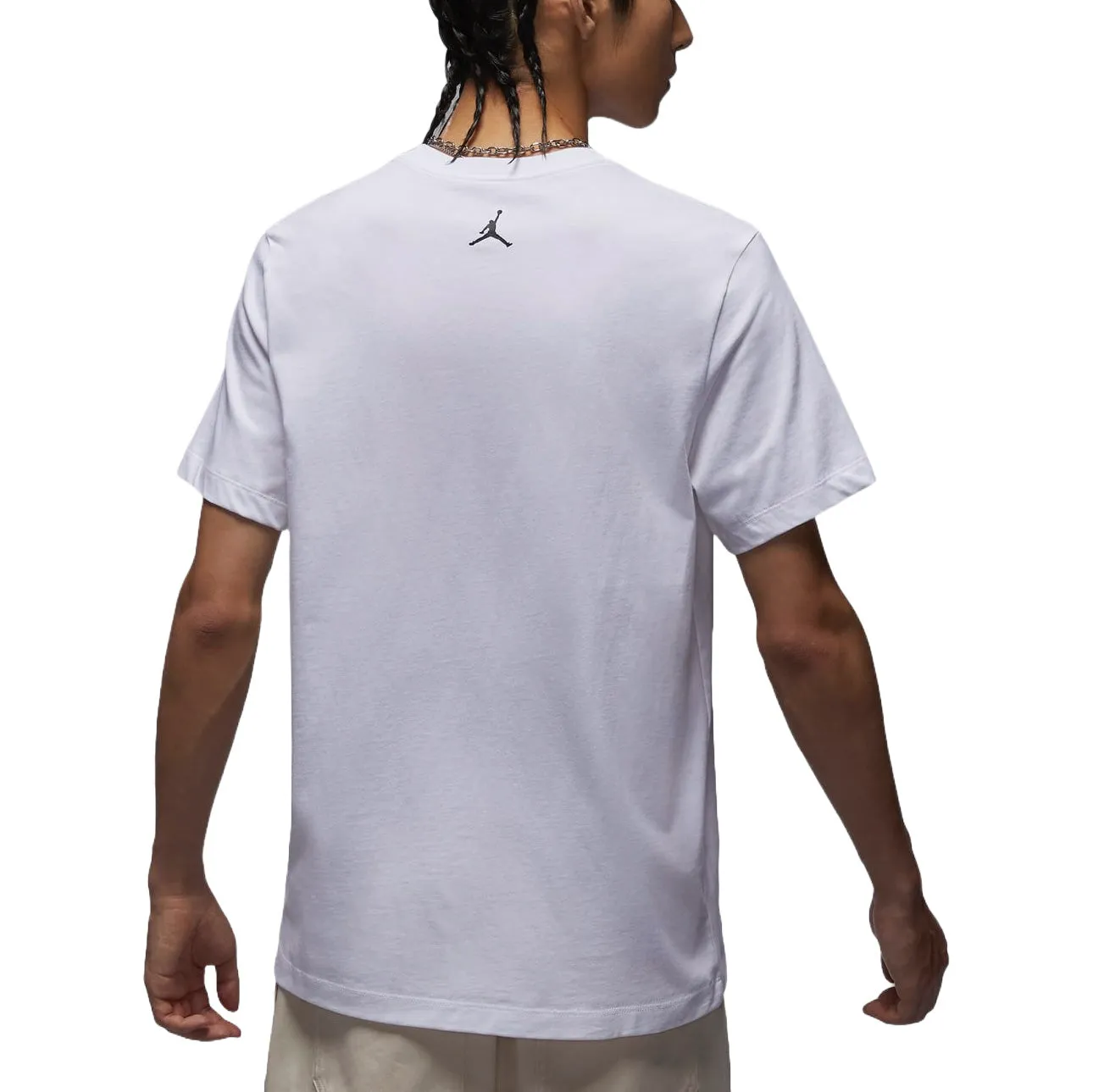 Air Jordan Graphic T-Shirt Asia Sizing 'White' FZ1940-100 sold by KicksCrew product image thumbnail 2