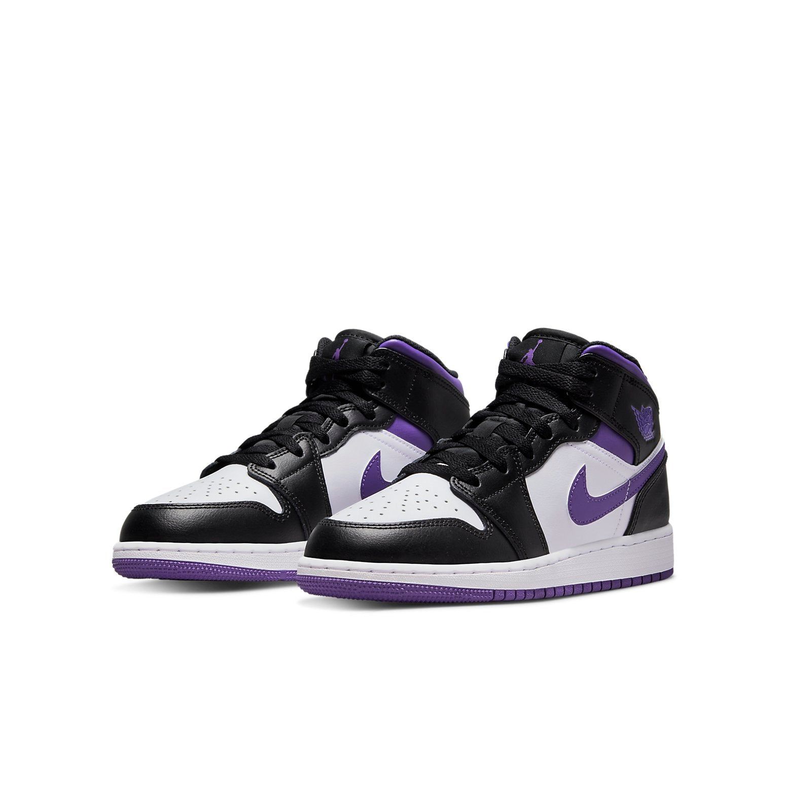 (GS) Air Jordan 1 Mid 'Dark Iris' 554725-095 sold by KicksCrew product image thumbnail 3