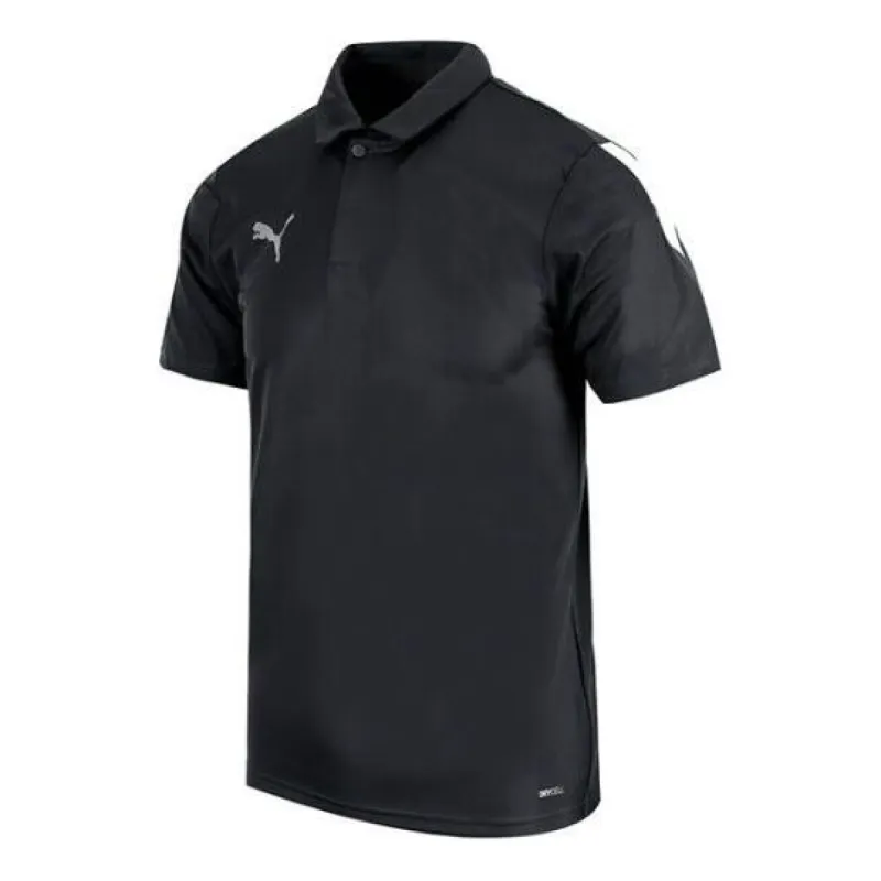 PUMA Team Liga Sideline Polo Shirt 'Black' 658925-03 sold by KicksCrew