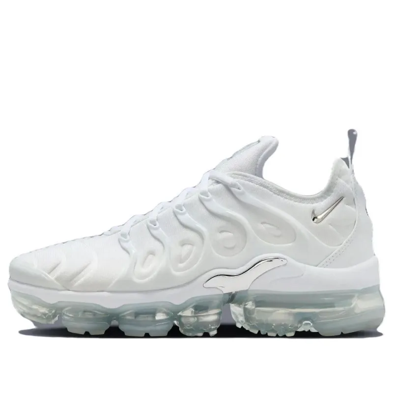 (WMNS) Nike Air VaporMax Plus 'White Metallic Silver' FQ8895-100 sold by KicksCrew