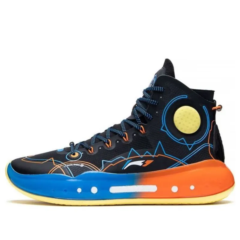 Li-Ning Yushuai 14 'Black Blue Orange' ABAQ033-28 sold by KicksCrew