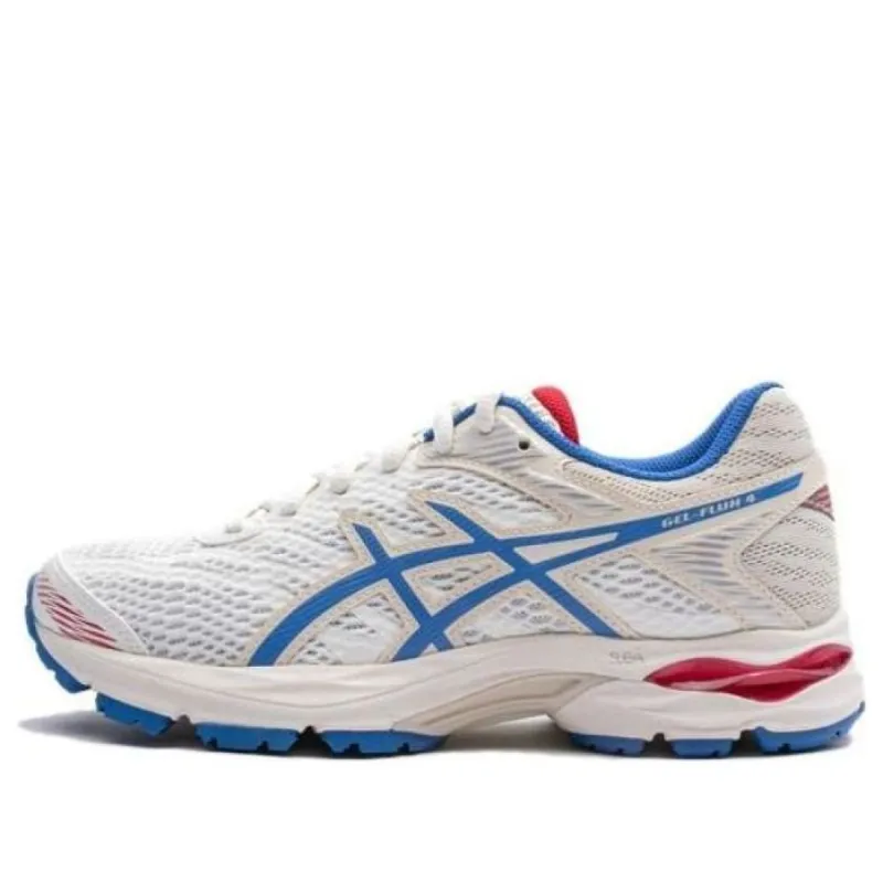 (GS) Asics Gel-Flux 4 Sneakers 'White Blue' 1014A321-101 sold by KicksCrew