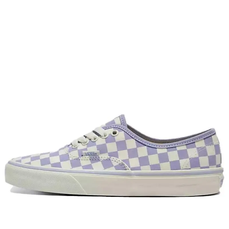 Vans Authentic Checkerboard Shoes 'White Purple' VN000BW5LLC sold by KicksCrew