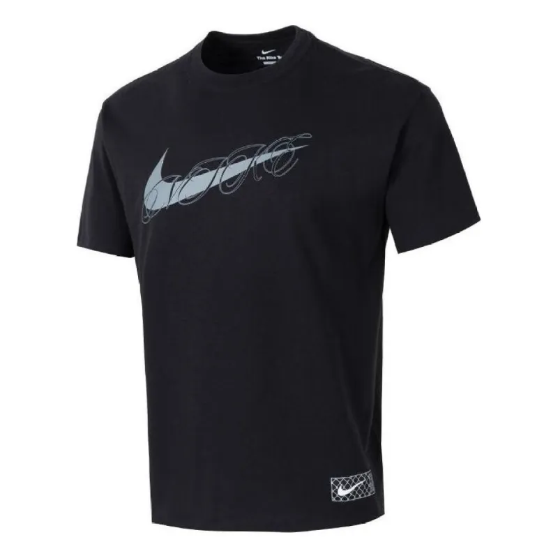 Nike Max90 Basketball Graphic T-shirt (Asia Sizing) 'Black' FV8399-010 sold by KicksCrew