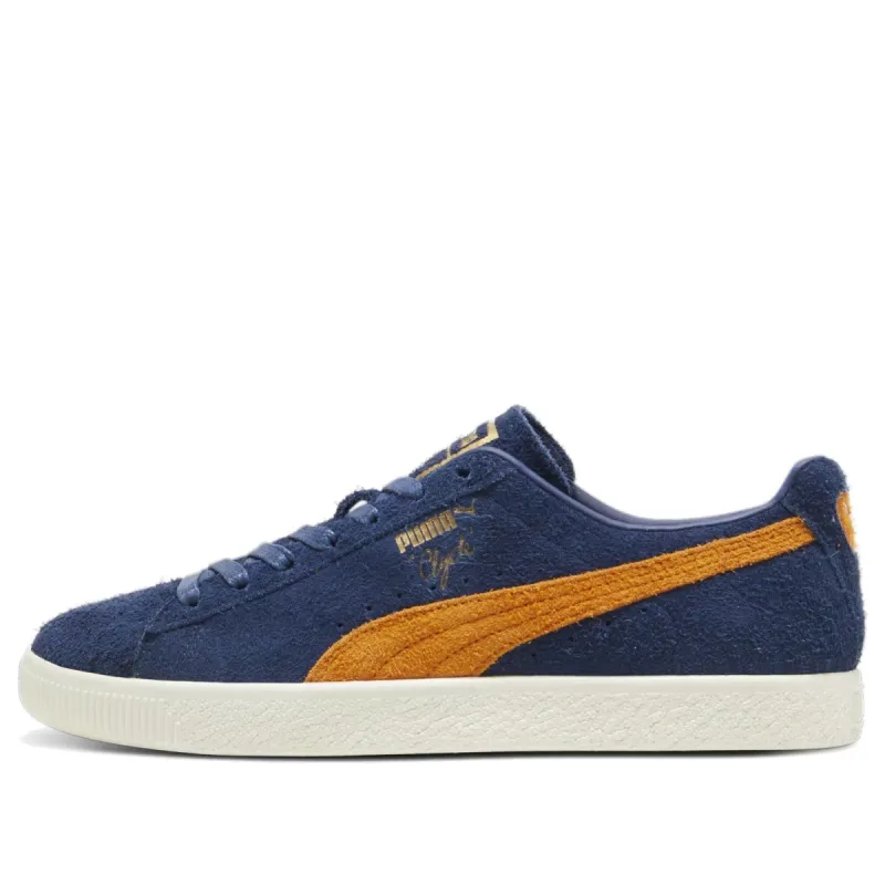 PUMA Clyde OG 75Y 'Navy Orange' 393326-01 sold by KicksCrew