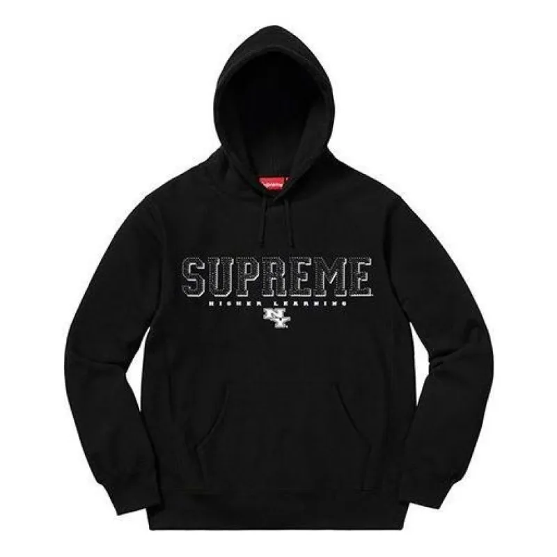Supreme Gems Hooded Sweatshirt 'Black White' SUP-SS20-446 sold by KicksCrew