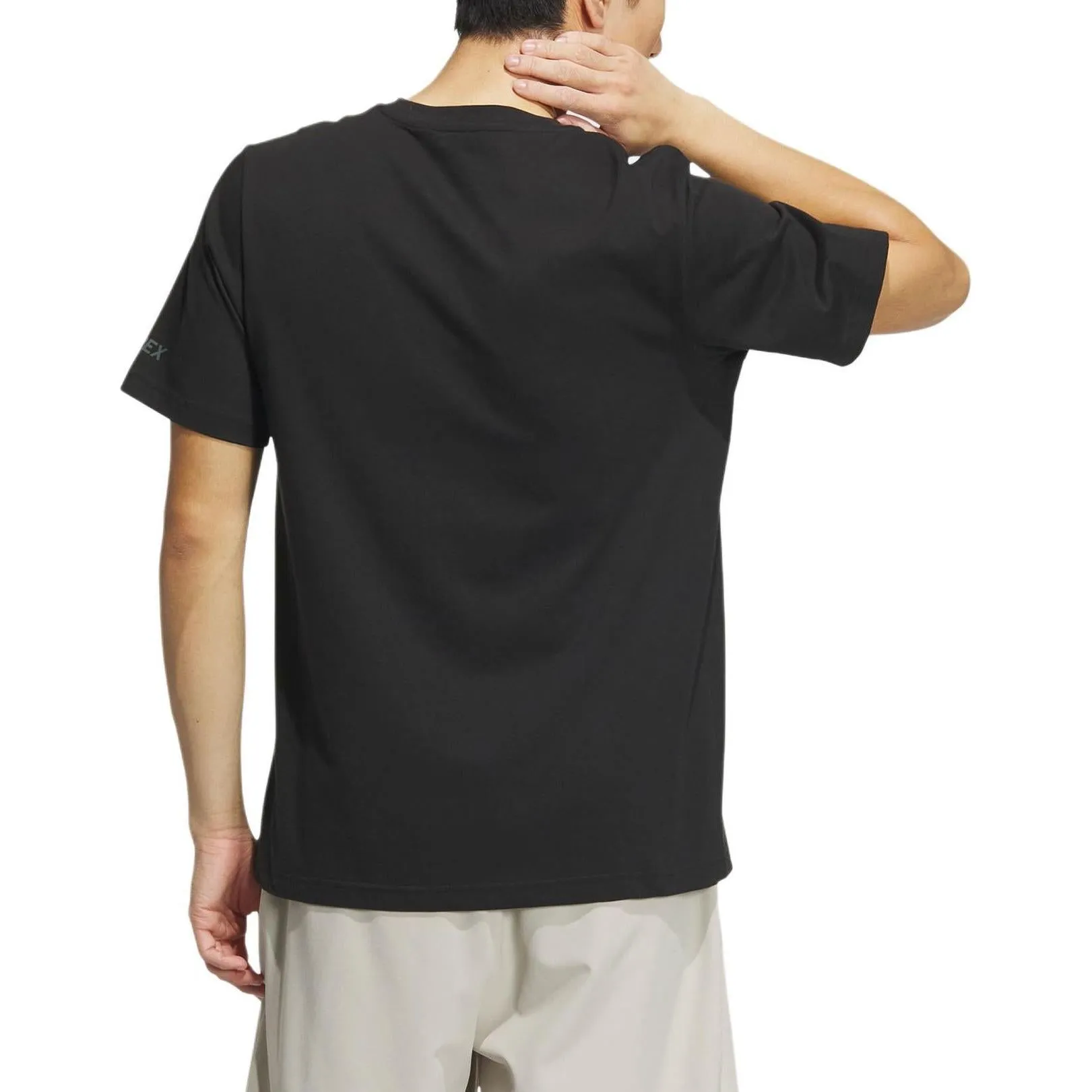 adidas Big Logo T-shirt 'Black' IS0298 sold by KicksCrew product image thumbnail 4