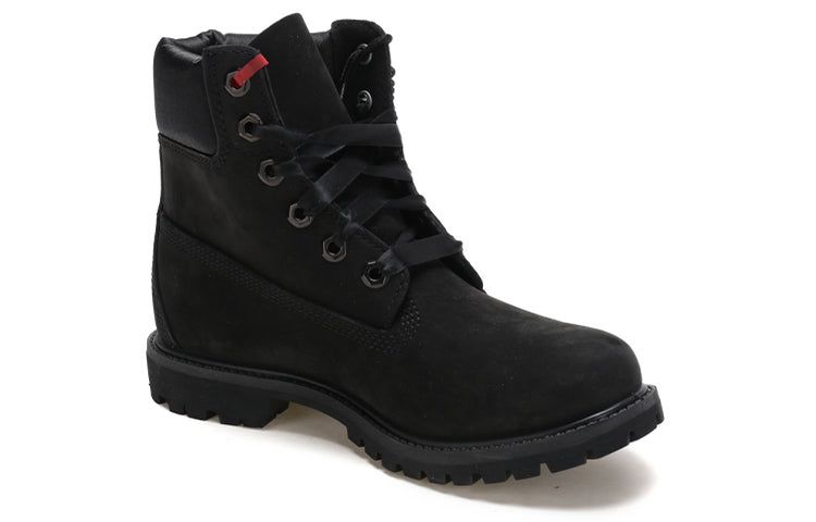 (WMNS) Timberland 6 Inch Premium Red tag Boots 'Black Nubuck' A1TJQ sold by KicksCrew product image thumbnail 3
