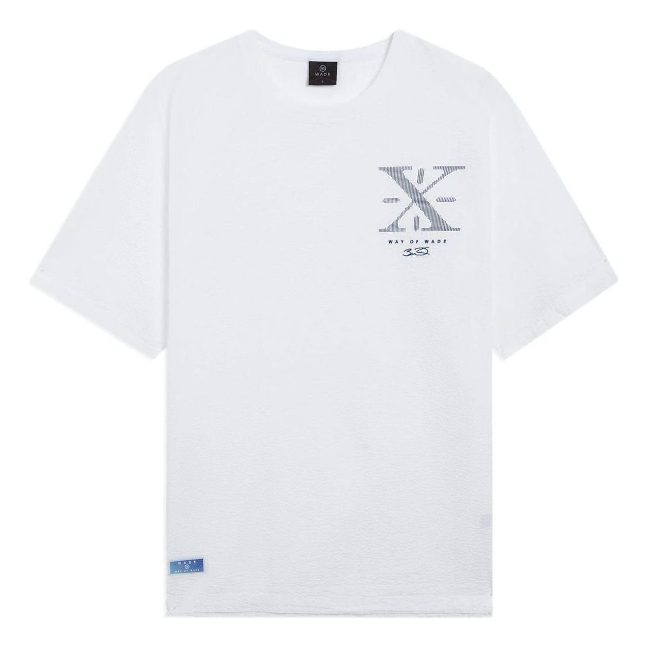 Li-Ning Wade Lifestyle Tee 'White' ATSS421-1 sold by KicksCrew