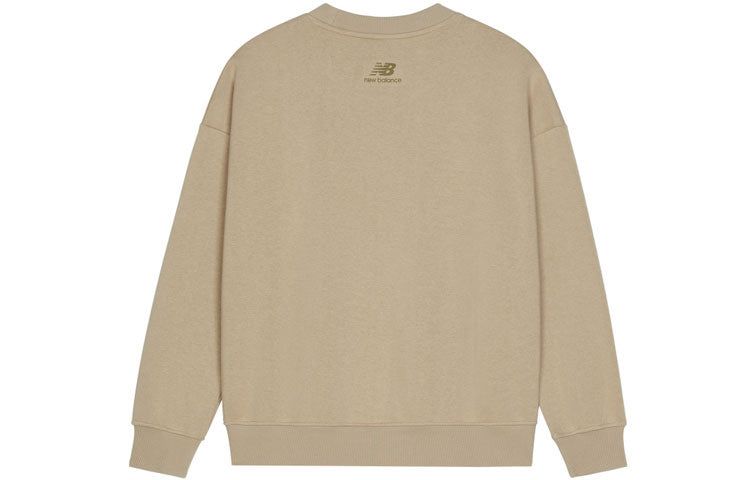 (WMNS) New Balance Casual Lifestyle Crew Neck Pullover 'Brown' AWT13349-HNA sold by KicksCrew product image thumbnail 2