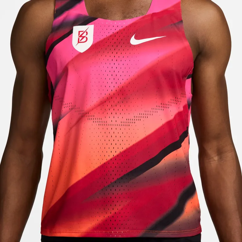 Nike AeroSwift Bowerman Track Club Top 'Red' FQ1362-614 sold by KicksCrew