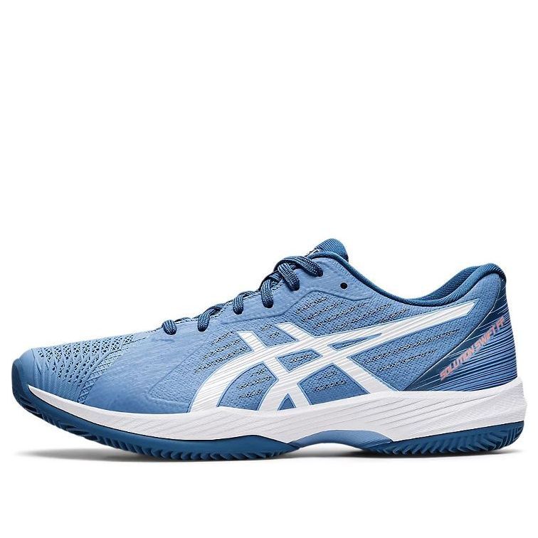 ASICS Solution Swift FF Clay 'Blue Harmony White' 1041A299-400 sold by KicksCrew