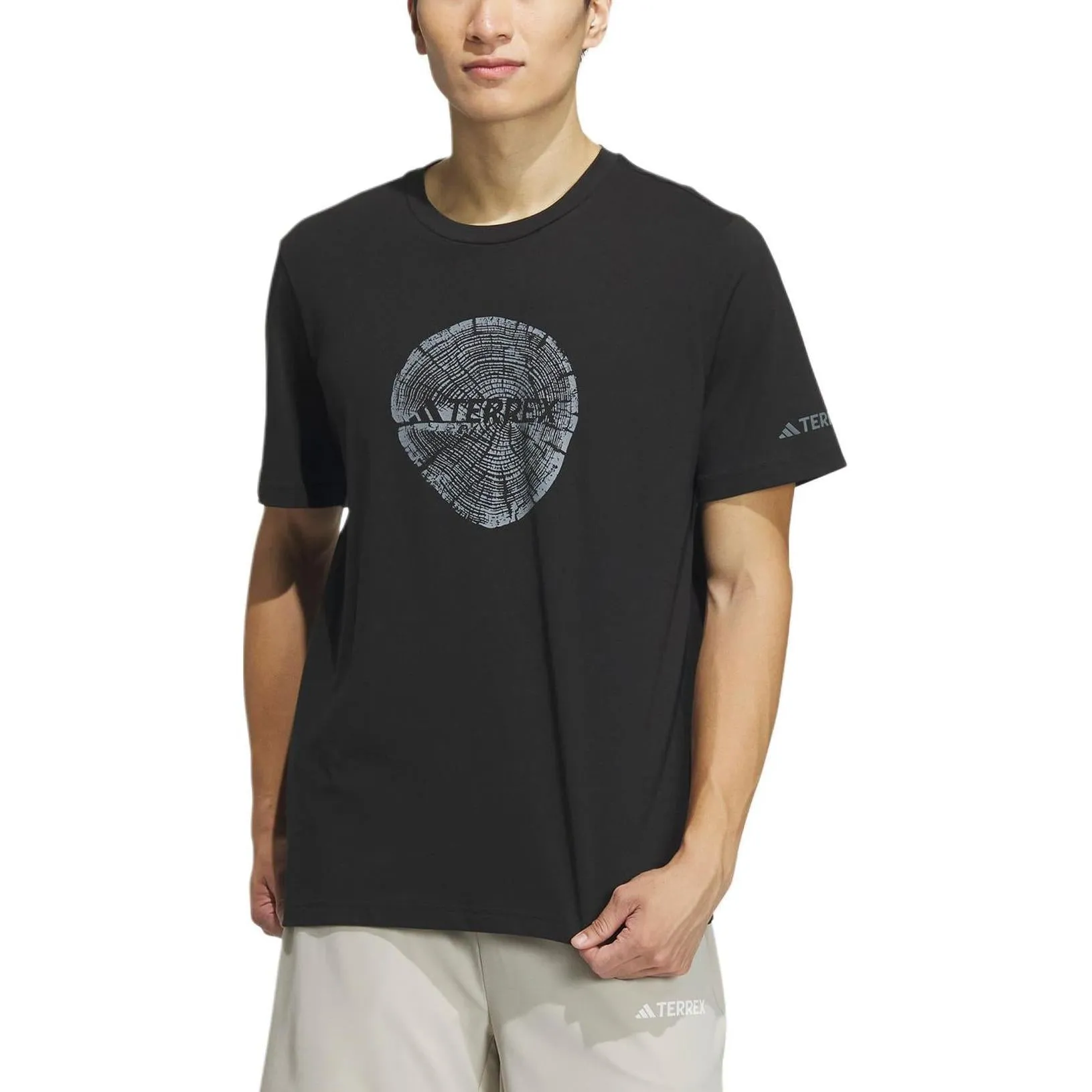 adidas Big Logo T-shirt 'Black' IS0298 sold by KicksCrew product image thumbnail 3