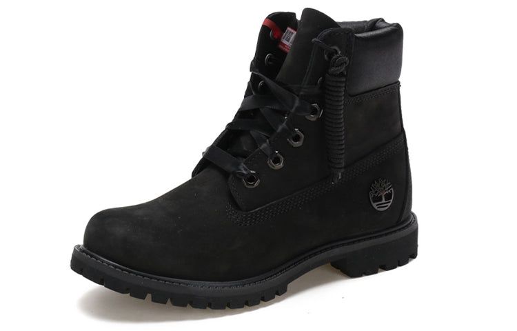 (WMNS) Timberland 6 Inch Premium Red tag Boots 'Black Nubuck' A1TJQ sold by KicksCrew product image thumbnail 2