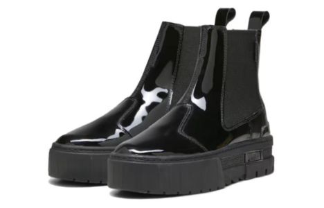(WMNS) PUMA Mayze Chelsea Boots 'Black' 393626-02 sold by KicksCrew