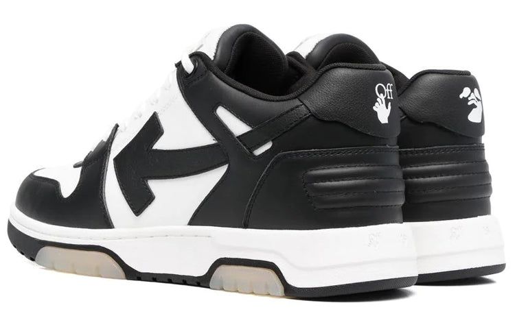 Off-White Out Of Office Low-Top Sneakers 'White Black' OMIA189C99LEA0011004 sold by KicksCrew product image thumbnail 3