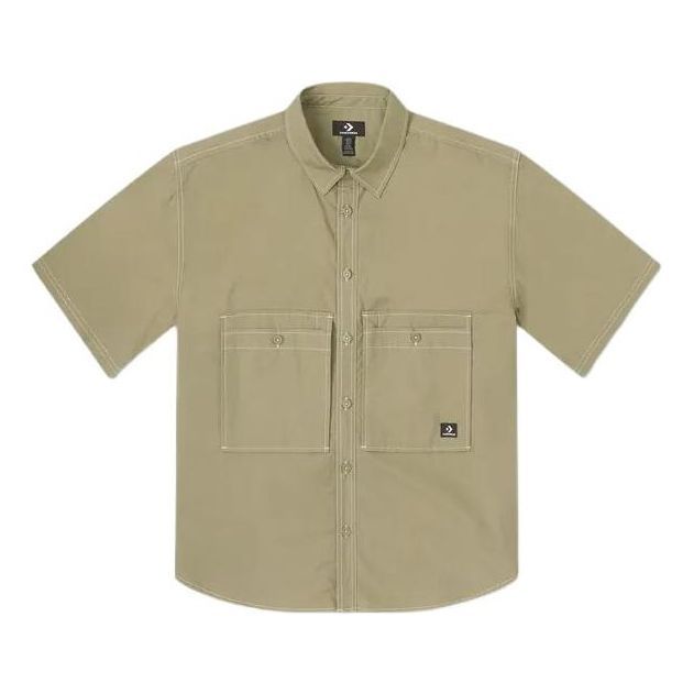 Converse Wordmark Utility Shirt 'Mossy Sloth' 10026433-A02 sold by KicksCrew