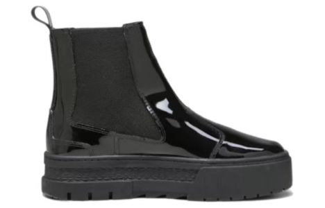 (WMNS) PUMA Mayze Chelsea Boots 'Black' 393626-02 sold by KicksCrew