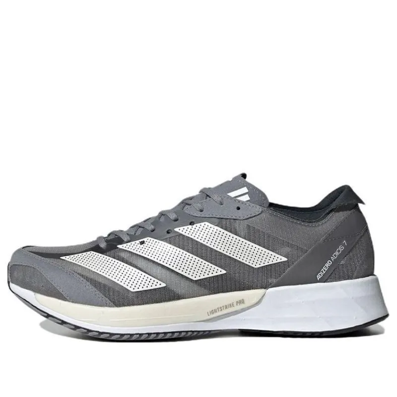 (WMNS) adidas Adizero Adios 7 'Grey Zero Metallic' GV7070 sold by KicksCrew
