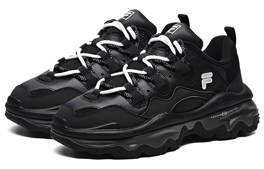 (WMNS) FILA FUSION QD96 Athletic Shoes 'Black White' T12W241201FBK sold by KicksCrew product image thumbnail 2