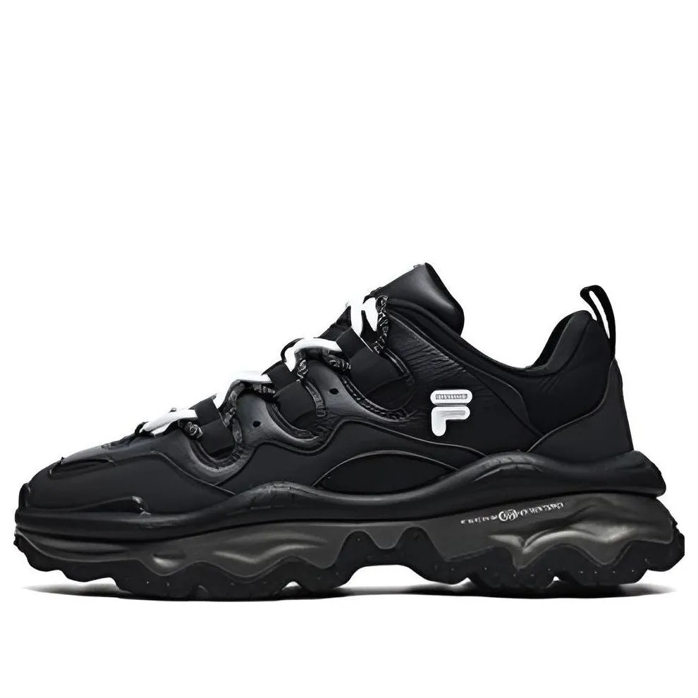 (WMNS) FILA FUSION QD96 Athletic Shoes 'Black White' T12W241201FBK sold by KicksCrew