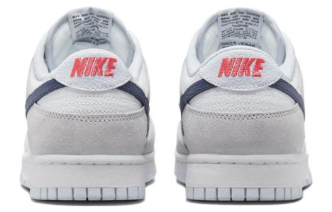Nike Dunk Low 'Mini Swoosh - White Grey Navy Aqua' FJ4227-001 sold by KicksCrew