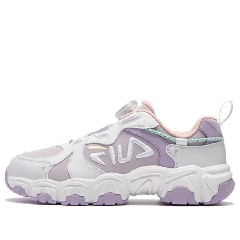 (GS) FILA Athletic Running Shoes 'Purple White' K15B341132FPP sold by KicksCrew
