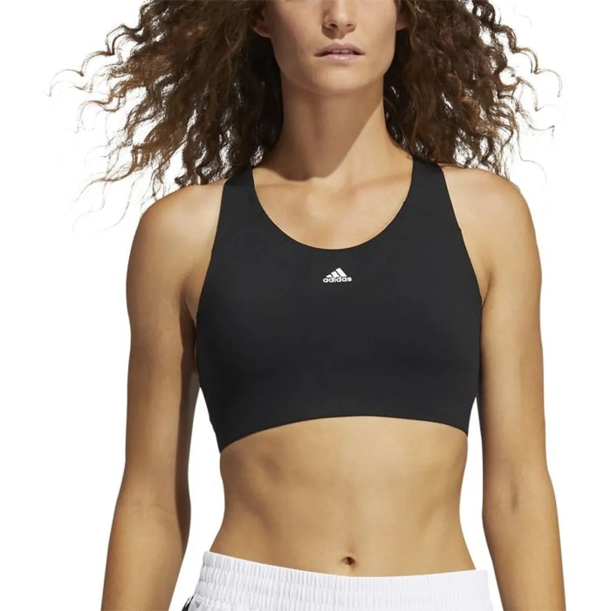 (WMNS) adidas Ultimate Alpha Bra 'Black' GT9003 sold by KicksCrew product image thumbnail 2