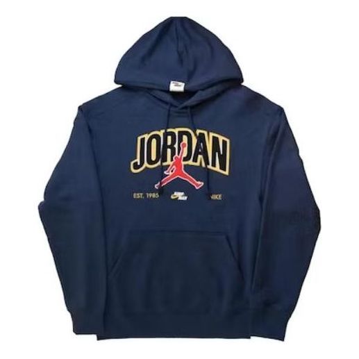 Air Jordan Jumpman Pullover Hoodie 'Midnight Navy' DA7184-410 sold by KicksCrew
