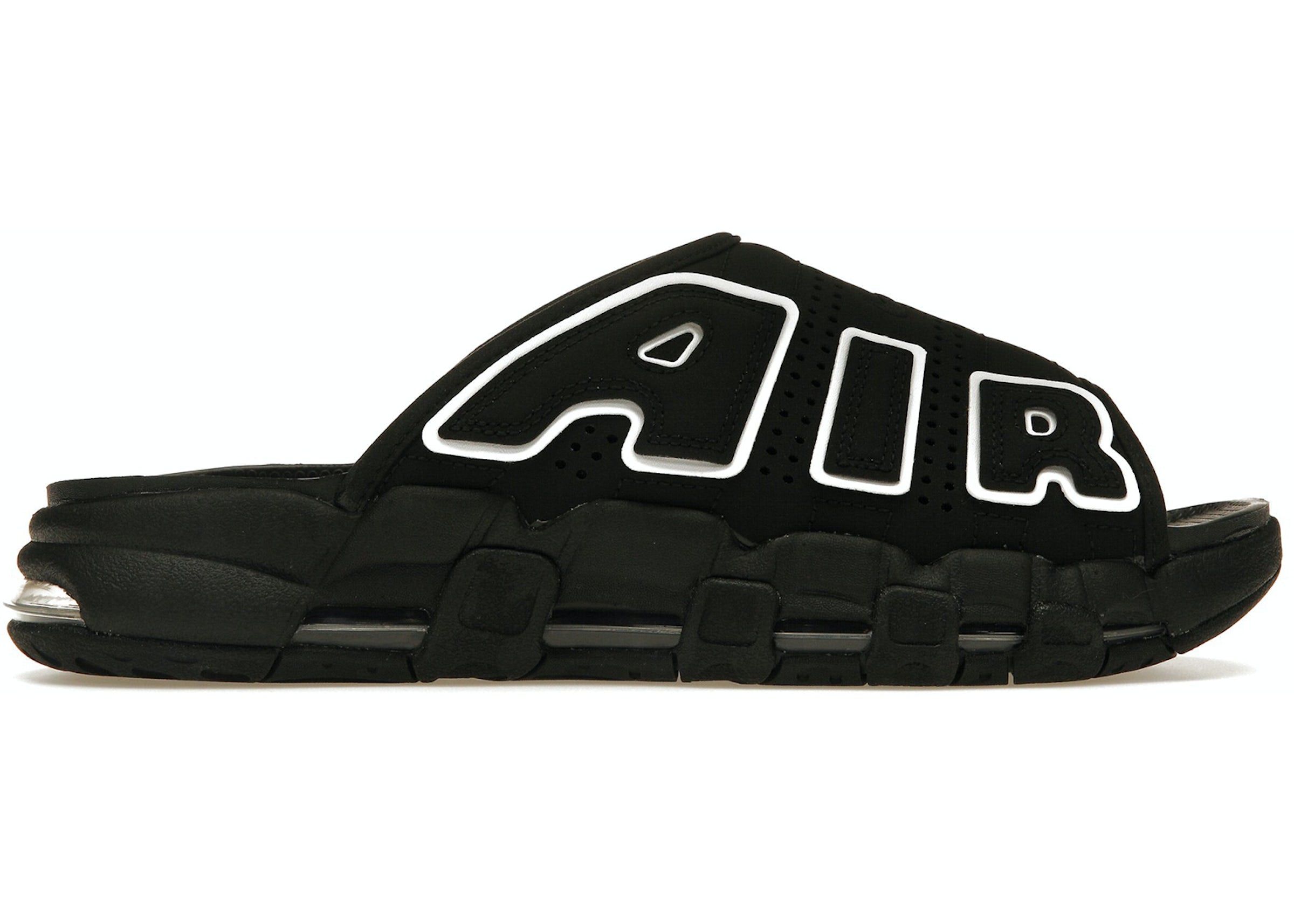 Nike Air More Uptempo Slide OG 'Black White' DV2137-001 sold by KicksCrew product image thumbnail 3