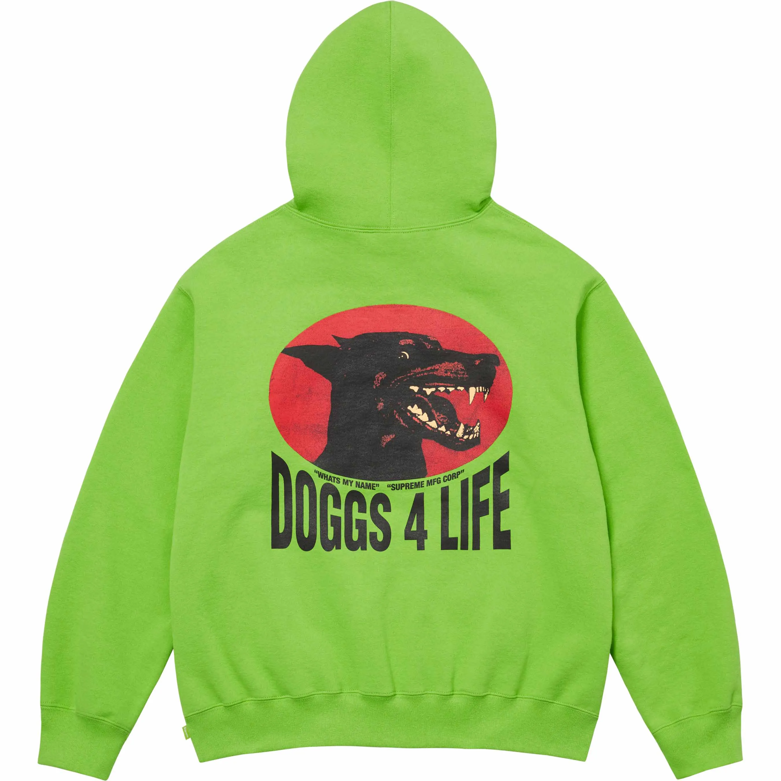 Supreme Doggs Hooded Sweatshirt 'Red Purple' SUP-SS24-179 sold by KicksCrew product image thumbnail 4
