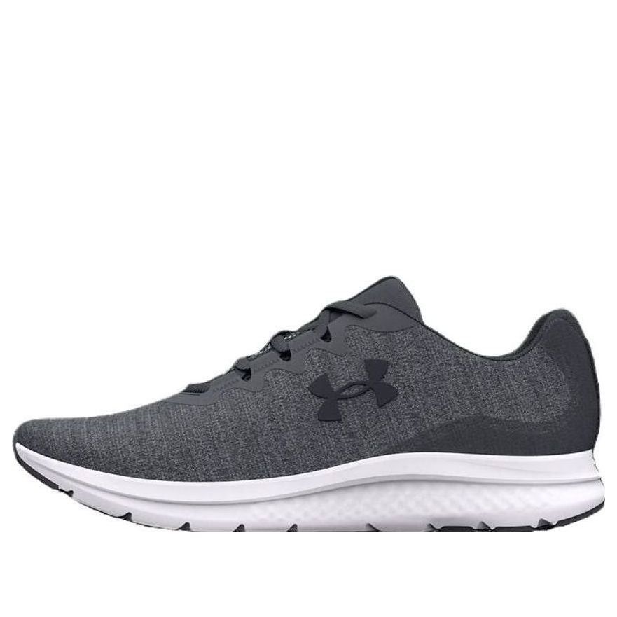 Under Armour Charged Impulse 3 Knit Shoes 'Pitch Grey Black' 3026682-101 sold by KicksCrew