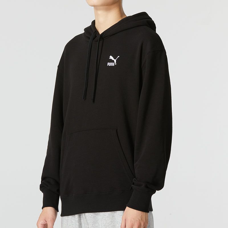 Puma Classics Small Logo Training Hoodie 'Black' 537849-01 sold by KicksCrew product image thumbnail 5