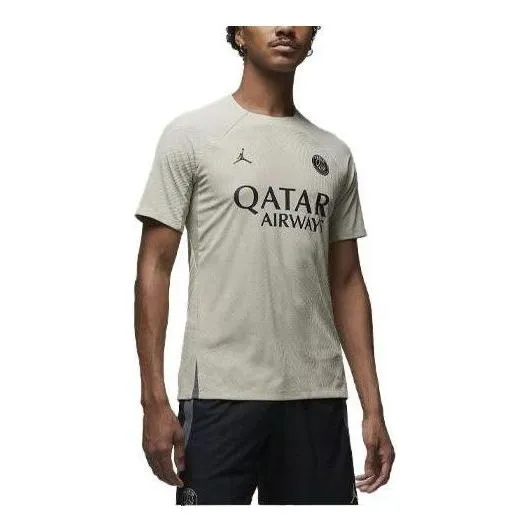Air Jordan x Paris Saint-Germain Strike Elite Third Dri-FIT ADV Football Knit T-shirt 'Iron Grey' DZ0677-231 sold by KicksCrew