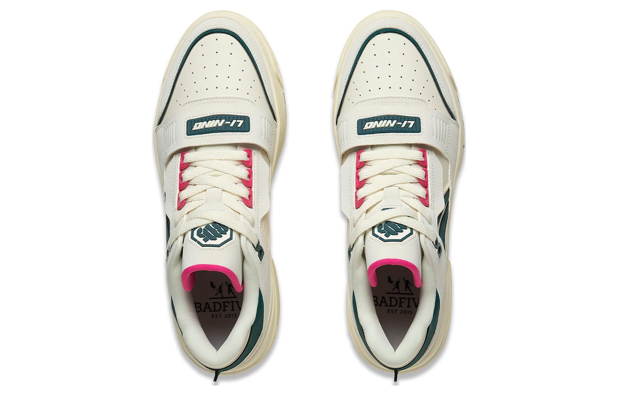 Li-Ning BadFive Rookie Skate Shoes 'Cream White Black' ABCT067-1 sold by KicksCrew product image thumbnail 4
