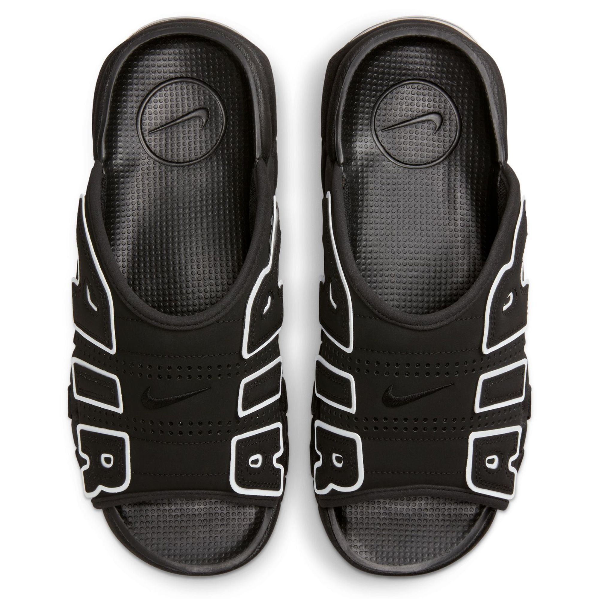 Nike Air More Uptempo Slide OG 'Black White' DV2137-001 sold by KicksCrew product image thumbnail 2