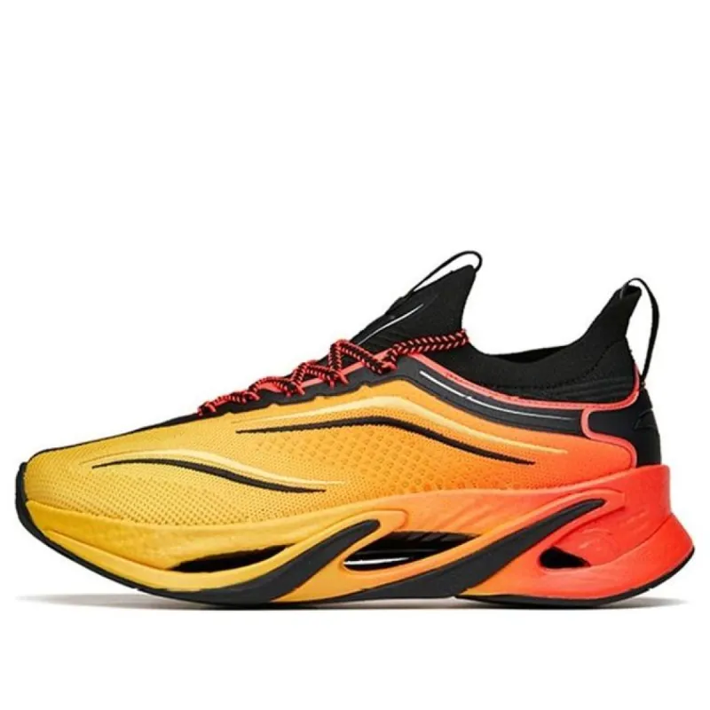 ANTA Running Series Sneakers Pro 'Yellow Red Black' 112145596-1 sold by KicksCrew