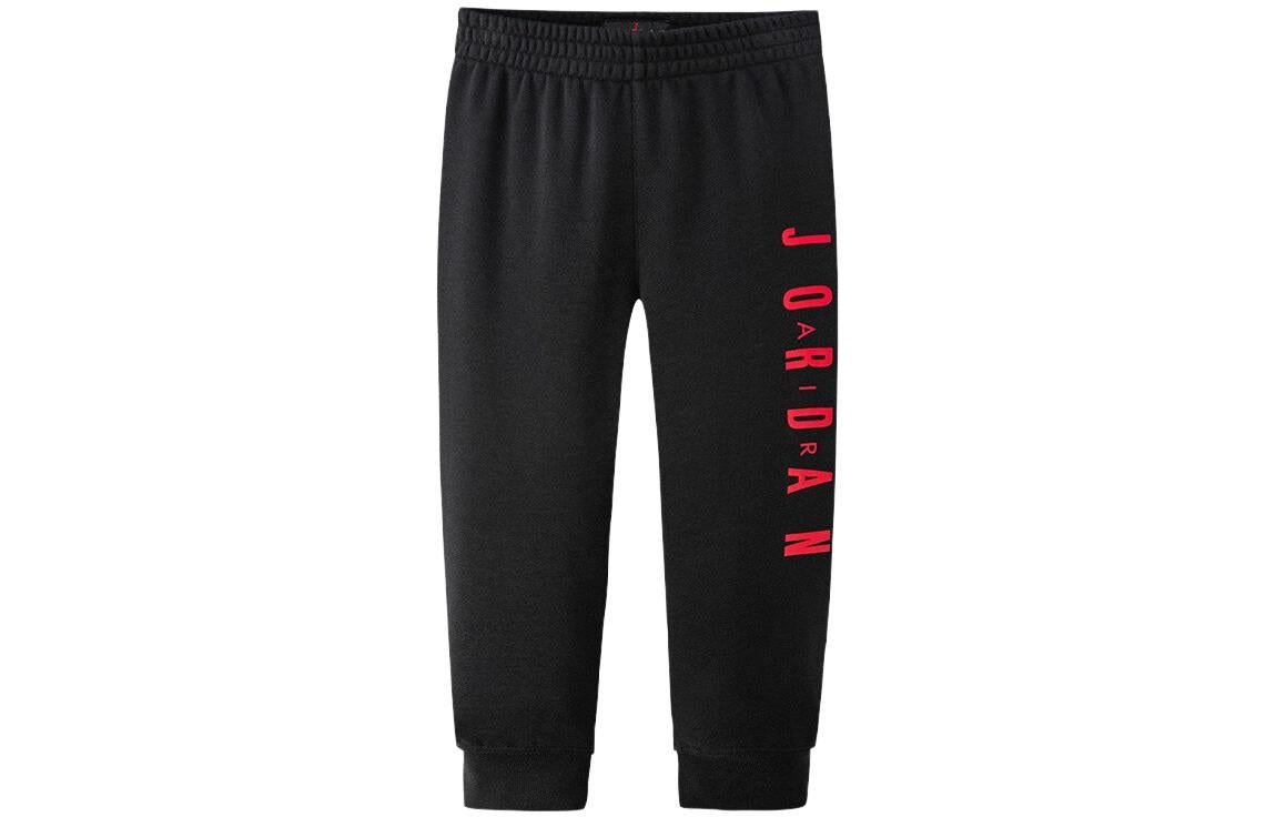 (PS) Air Jordan Fleece Joggers 'Black Red' JD2012139PS-001 sold by KicksCrew product image thumbnail 2