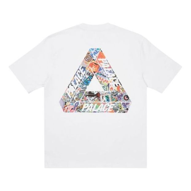 Palace Tri-Sticker Pack Logo T-Shirt 'White' P21TS105 sold by KicksCrew